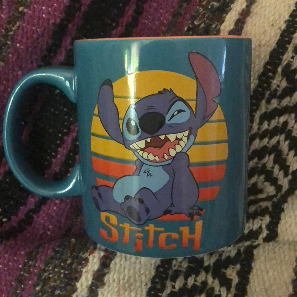 Stitch coffee cup